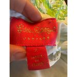 Lilly Pulitzer Jubilee women's halter top green white blue shells size 2 Photo 2