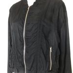 BLANK NYC Black Bomber Jacket Transitional Photo 5