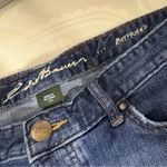 Eddie Bauer  Dark Blue boyfriend Denim Shorts Photo 8