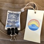 Anvil Hotel Sweatshirt x Jungmaven Size S Coyote Brown Organic Cotton Hemp Photo 6