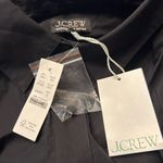 J. Crew Elena shirtdress in cotton poplin drama black Women's Size 8 NWT #BY832 Photo 5