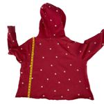 Wildfox Red Star Cropped Hoodie - Size L Photo 4