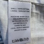 Lilla P Woven Hand Printed Gauze Floral Shift Dress Adjustable Neckline Sz S 🧡 Blue Photo 9