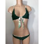 PilyQ New. PQ tropical reversible bandeau bikini set. M-top/S-bottom. Retails $1 Photo 2