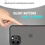 Ultra Slim Lightweight Protective iPhone 12 Pro Case Black Photo 6