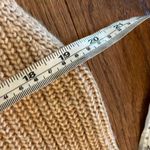 Rachel Zoe  tan knit collared sweater vest large Photo 7