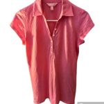 Lilly Pulitzer  Women’s Pink Polo Shirt Photo 8