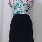 Harvé Benard Harve Bernard Navy Blue A Line Skirt NWT Photo 0