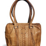 STS Ranchwear Tan Leather Tote Satchel Handbag Conceal Carry Western Purse EUC Photo 0