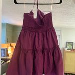 SheIn purple halter dress Photo 3