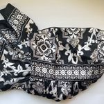 White House | Black Market  strapless silk floral scarf print dress, size 8 Photo 0