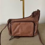 Fossil Crossbody Travel Wallet Bag in Brown Leather Photo 7