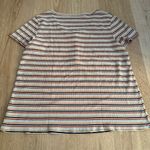American Eagle American‎ Eagle Quarter Button Down Striped Short Sleeve Shirt size Large Photo 1