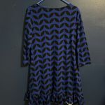Reborn Sweater Style Dress Blue Size L Photo 3