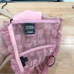 NBD Revolve x Ahlani Top Blush Pink Ruffle Lace Cropped Sleeveless size XS Photo 5