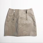 Forever 21  | Taupe Faux Pebbled Leather Mini Skirt Photo 0