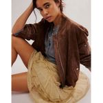 Free People  Calliope Ruffle Midi Skirt Sage Medium NWT Ethereal Western Bohemian Photo 5