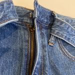 Madewell Rigid Denim Straight Mini Skirt in Haydel Wash: Tie-Waist EUC Sz 30 Photo 2