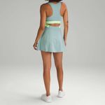Lululemon V-Neck Racerback Tennis Dress 6 Rip Tide Faded Zap Rip Tide Photo 1