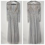 Mac Duggal NWT  9131 Long Sleeve Formal Evening Gown Size 8. $798 H Photo 3