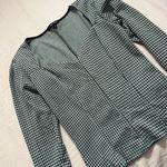 Forever 21 Black and White Houndstooth Blouse Photo 2