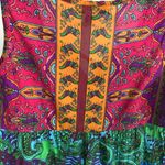 Seventh Avenue Patchwork 100% Cotton Floral Print Mini Top Size M Pink Size M Photo 4