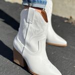 Soda White High Top Cowboy Boot Photo 3