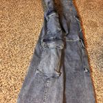 Indigo Dreams Women's‎ Blue Denim Wide Leg High Rise Cargo Jeans Size 7 Photo 7