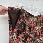 Nicole Miller Floral Midi Elastic Waist Skirt Y2k Size 14 Photo 7