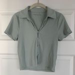 Abercrombie & Fitch Button Down Tee Photo 0