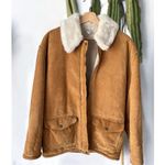 Marvin Richards Vintage leather faux fur lined jacket Photo 10
