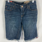 Gap 1969 Jeans Blue Jean Cutoff Shorts Size 2R Photo 0