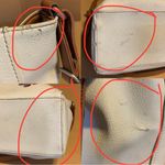 Relic  BEIGE LEATHER CROSSBODY PURSE WITH RAISED MULT-COLOR FLORAL DETAILS Photo 8