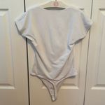 Aritzia Babaton Short Sleeve Contour Bodysuit in White Photo 2