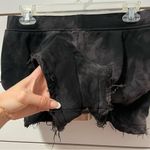 ATM Tie Dye French Terry Shorts Black Photo 6