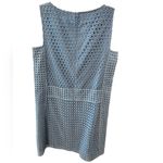 Tory Burch  crescent guipure lace dress in blue Photo 2