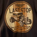 Dickies Black  Hot Rod Work Shirt XL Tall SS Top Photo 2