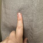 Sigrid Olsen Taupe Black Embroidered Linen Blend Maxi Dress S | Coastal Grandma Photo 5