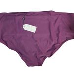 Universal Standard High-Waisted Ruched Swim Bikini Bottom Purple Size XL / 26-28 Photo 1