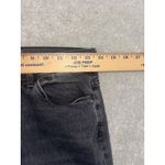 mott bow mom jeans gray Black wash 26x28 Size 26 Photo 6