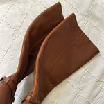 Linea Paolo Kamile Knee High Almond Toe Leather Tan Riding Boots(Size 9M) Photo 10