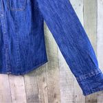 Faded Glory  Vintage Med Lightweight Denim Snap Front Shirt w/Snap Pockets & Cuff Photo 4