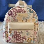 NWT Peanuts Snoopy Cottage Floral Spring All Over Print Mini Backpack Pink Photo 4