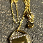 Rebecca Minkoff  Gold Initial 'K' Pendant Necklace Photo 0