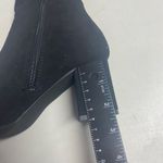 SHOEDAZZLE Nevaeh Women’s Tall Zip Boots Size 7 WC ( Wide Calf) Black Heel 2.5” Photo 3