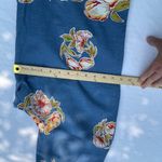 Hearts of Palm size 10 linen blend top and wide leg capris. Blue Photo 9