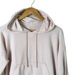Nike  Dri-Fit Blush Pink Cropped Hoodie Sweater Relaxed Fit Soft Stretchy, Medium Photo 2