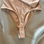 Show Me Your Mumu $92  Brinkley One Shoulder Bodysuit In Taupe Size XS Photo 11