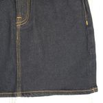 ALLSAINTS NWOT Dark Wash Blue Denim Ace Mini Jean Skirt Women's Size 00 Photo 3