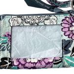 Vera Bradley Penelope’s Garden Lighten Up Zip ID Case and Lanyard Blue Purplw Photo 3